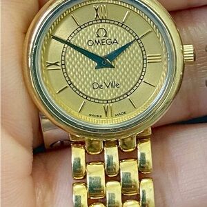 Omega De Ville Gold-Tone Watch